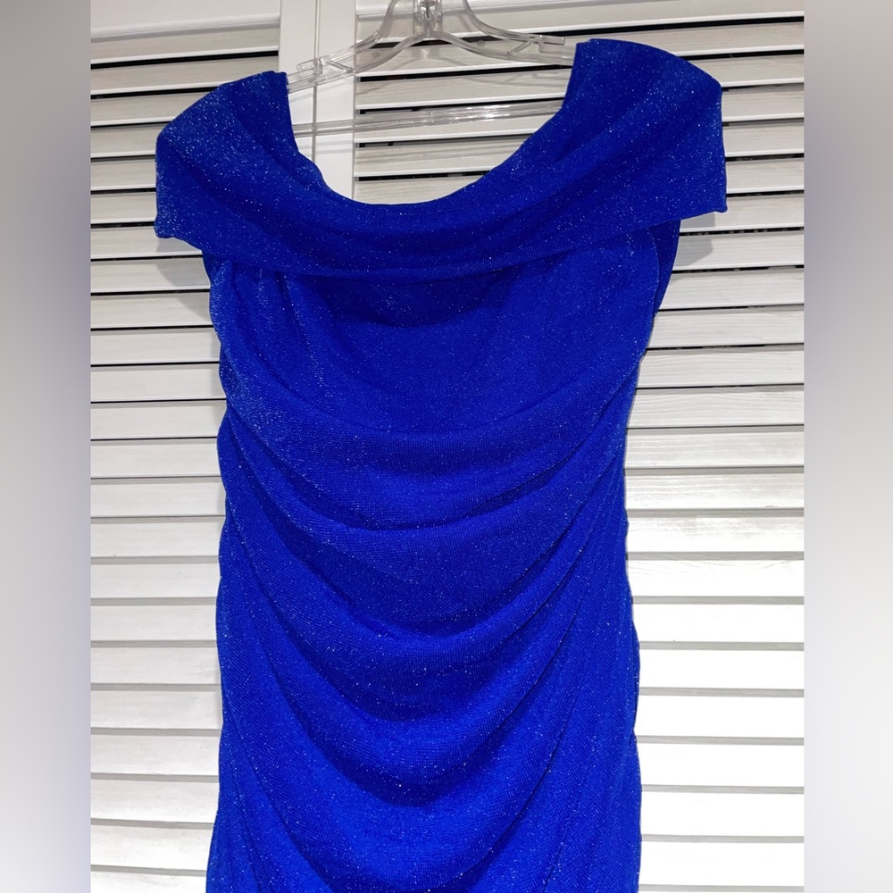 ROYAL BLUE DRESS